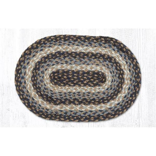 Capitol Importing Co 10 x 15 in. Miniature Oval Swatch, Blue 00-743